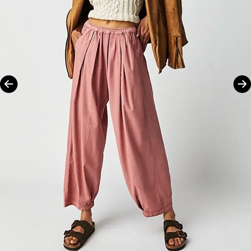 Free People to the Sky parachute pants corduroy